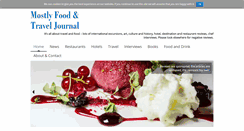 Desktop Screenshot of mostlyfood.co.uk