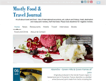 Tablet Screenshot of mostlyfood.co.uk